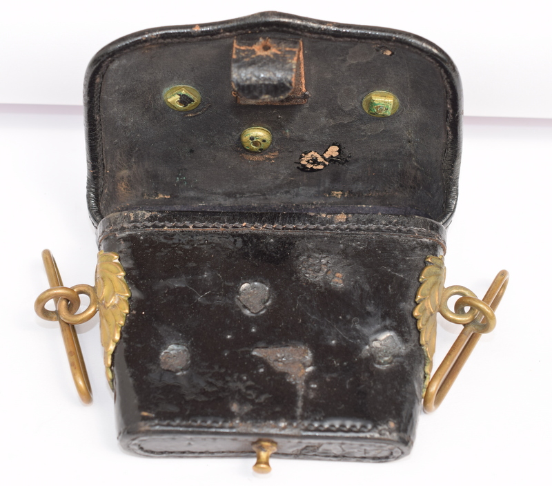 Antique Military Ammo Pouch Or Orders Pouch - Image 3 of 3