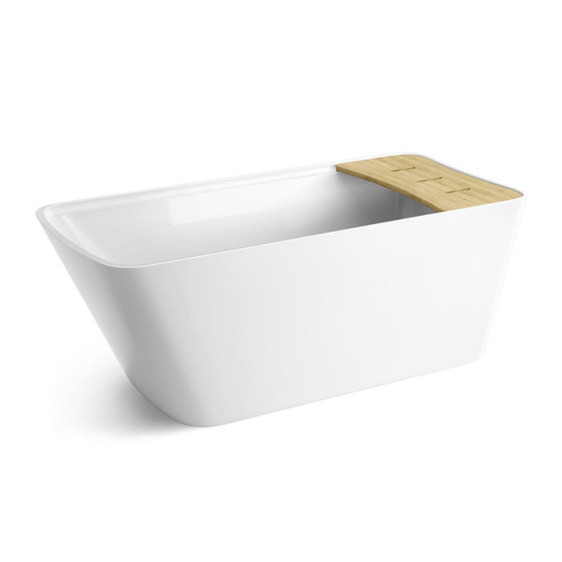 (OS56) 1700mmx780mm Freestanding Berg Bath with Bath Board. RRP £ 1,499. Showcasing style and - Image 2 of 5