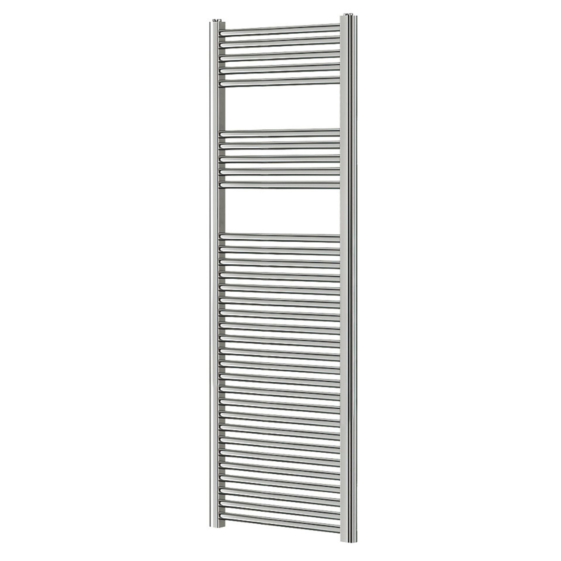 (OS134) 1600 X 450MM BLYSS TOWEL RADIATOR CHROME. High quality chrome-plated steel construction. - Image 2 of 2