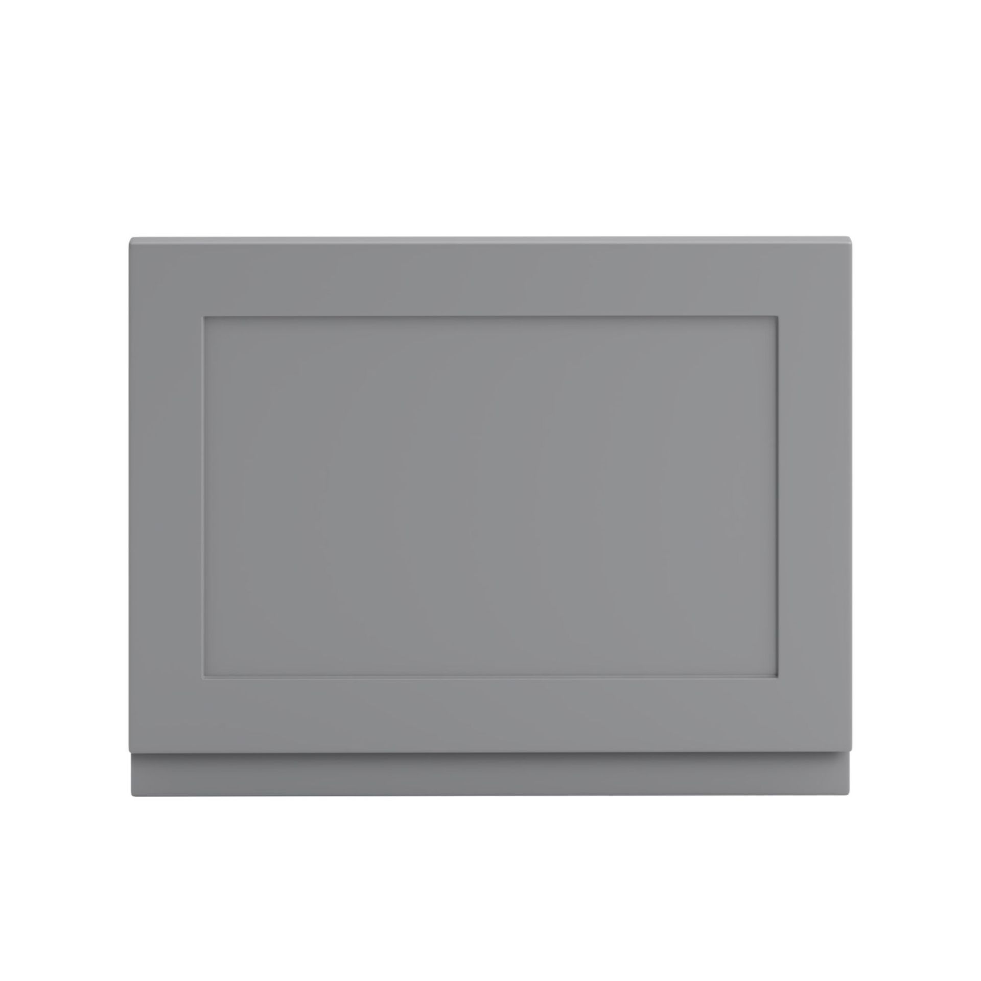 (OS273) 700mm Melbourne Bath End Panel - Earl Grey. Traditional Earl Grey matte finish Part of the