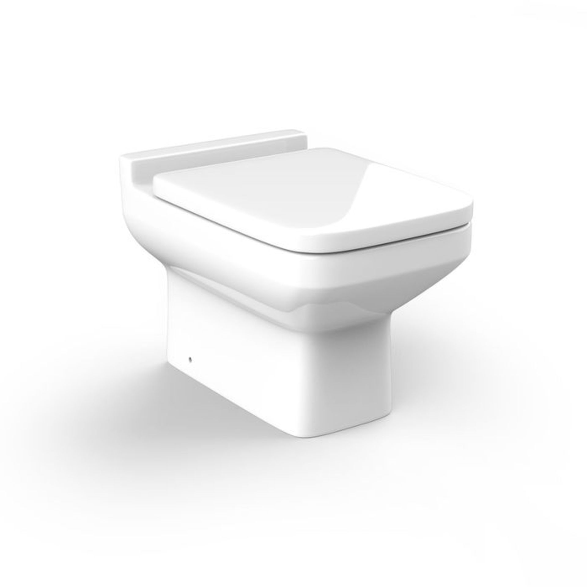 (OS107) Perth Back To Wall Toilet Manufactured from high quality white vitreous china & finished - Image 4 of 4