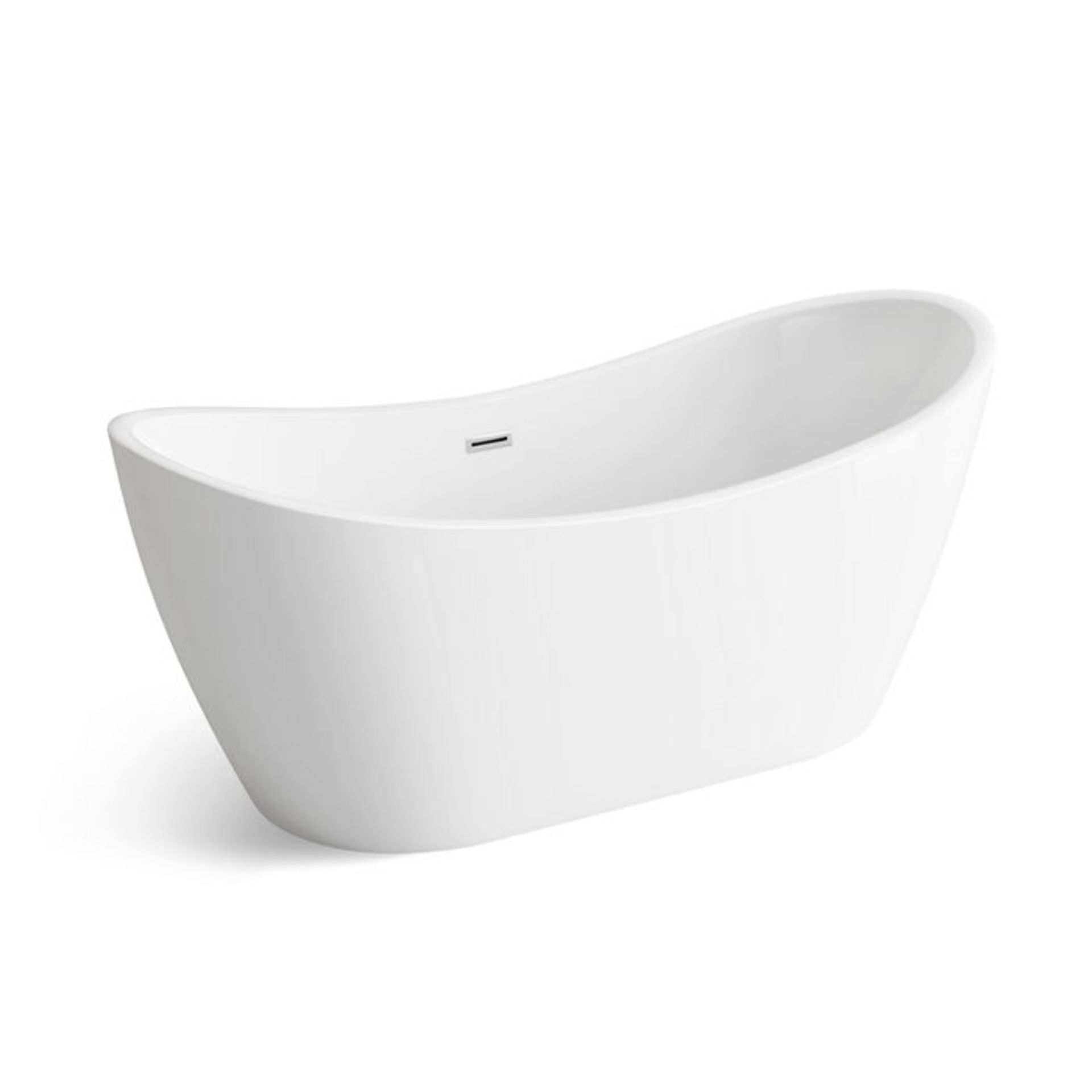 (OS11) 1700mmx710mm Caitlyn Freestanding Bath. Visually simplistic to suit any bathroom interior - Image 3 of 4