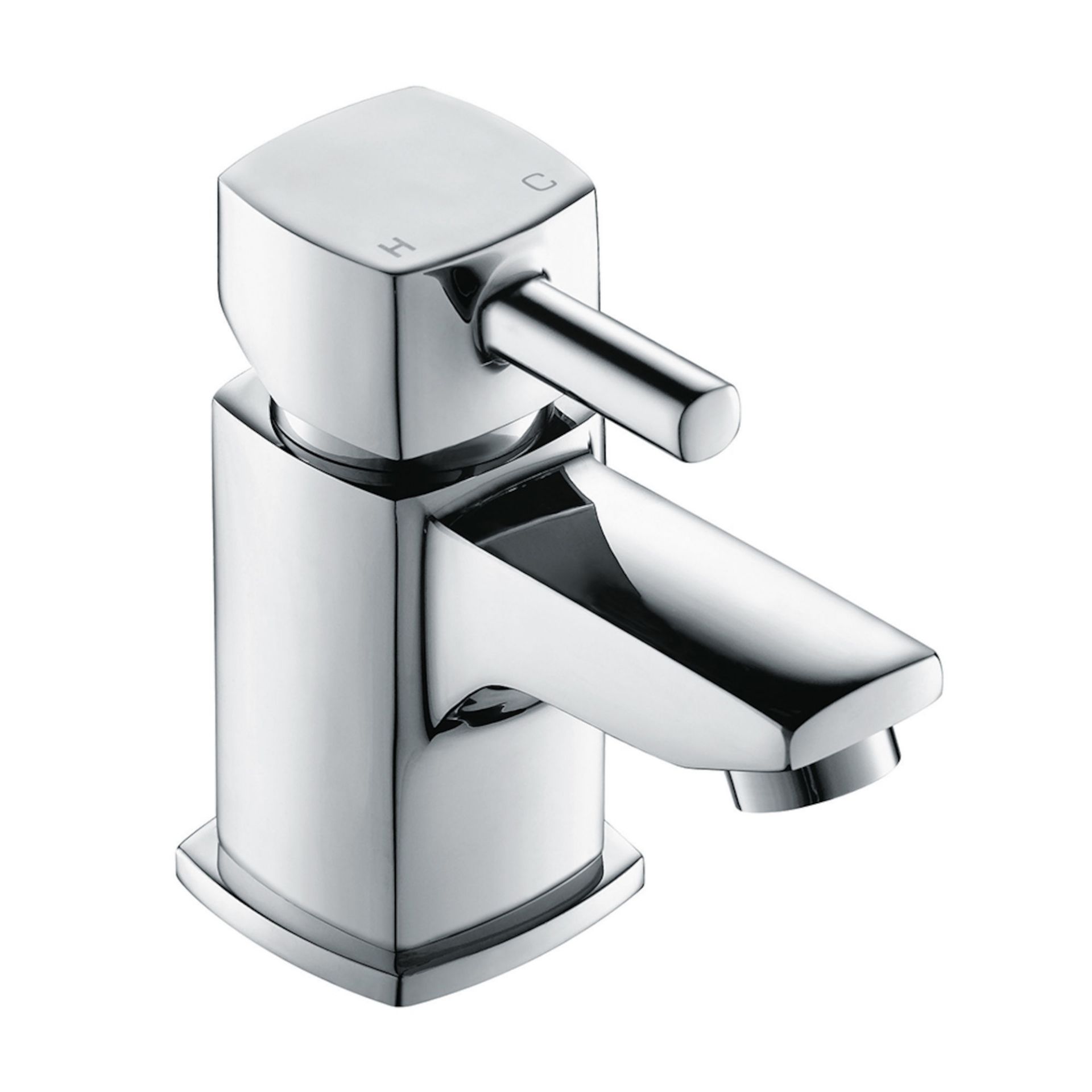 (SA153) Avon Cloakroom Basin Mixer Tap. Chrome Plated Solid Brass Mixer cartridge Minimum 0.5 bar - Image 3 of 3