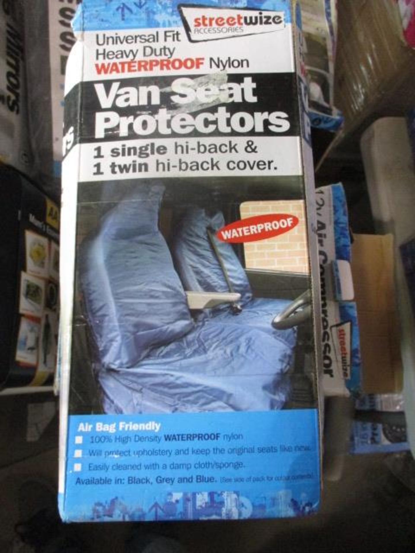 van seat protector set as pcitured unchecked Condition:NewLocation:OL1Shipment:Collect and Deliver