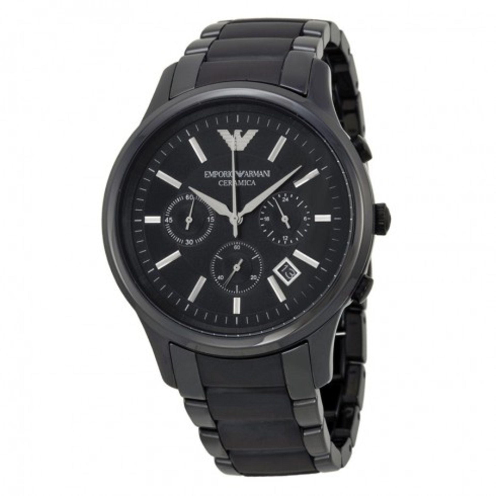 Emporio Armani Men's Cermica Chronograph AR1452