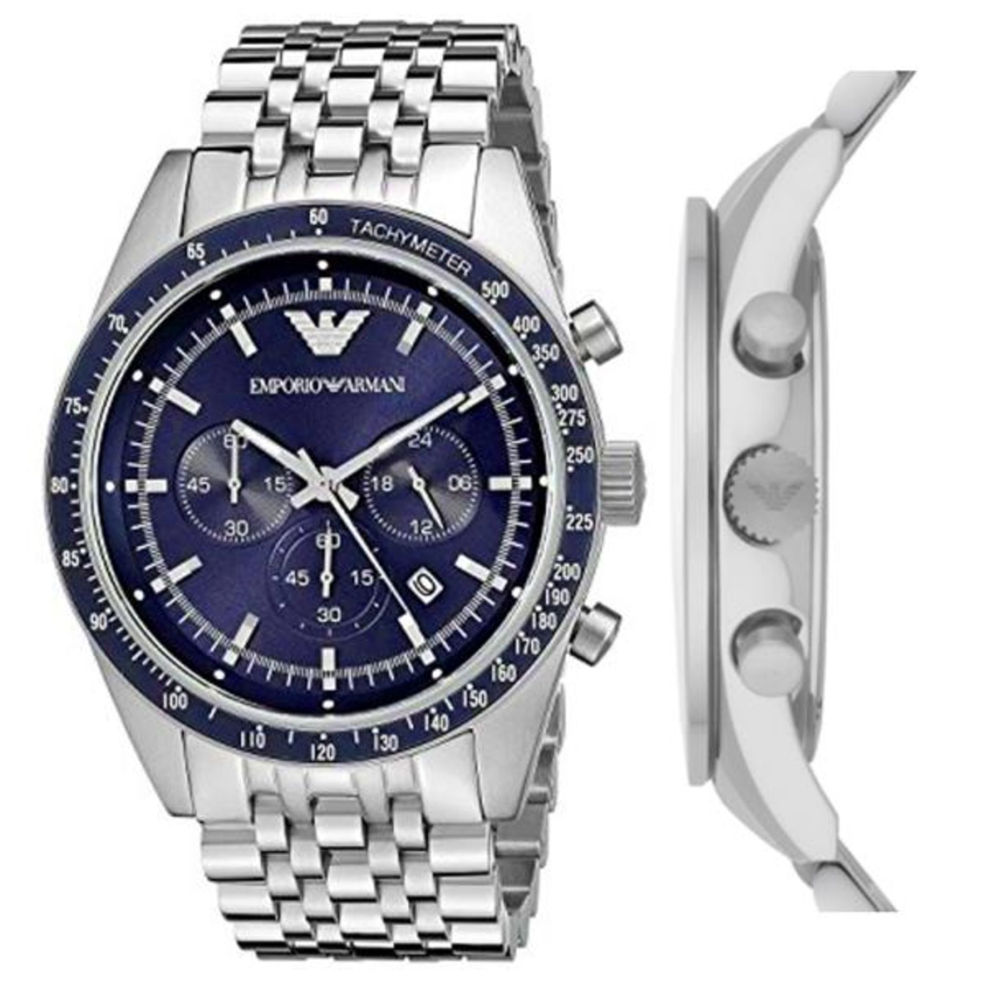 Emporio Armani AR 6072 Men’s Chronograph Watch - Image 3 of 3