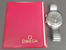 Vintage Collectable Wrist Watch Omega Chronostop Geneve October 1968 ST145 009