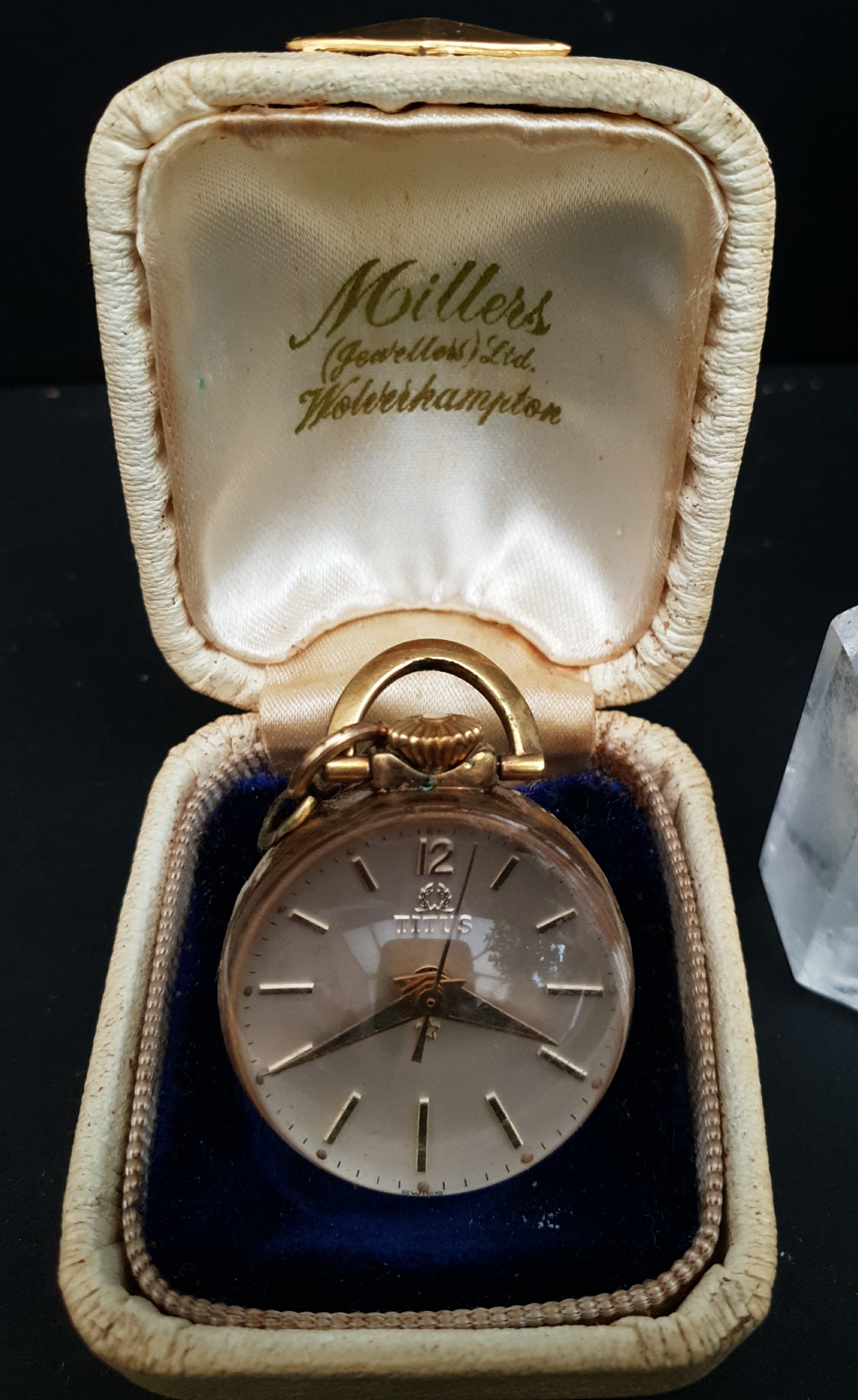 Ladies Pendant Titus Watch and Ronsen Lighter - Image 2 of 3