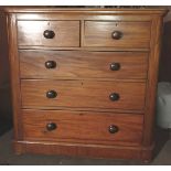 Antique Furniture Pine Set of Drawers Bank of 2 over 3