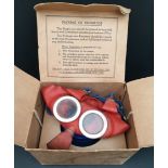 Vintage WWII Military Childs Gas Mask Unused in Original Box