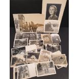 Vintage Parcel WWII Military Photographs Denmark Women's Army