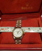 Rolex Oyster Perpetual DateJust Superlative Chronometer Officially Certified Ladies Wrist Watch