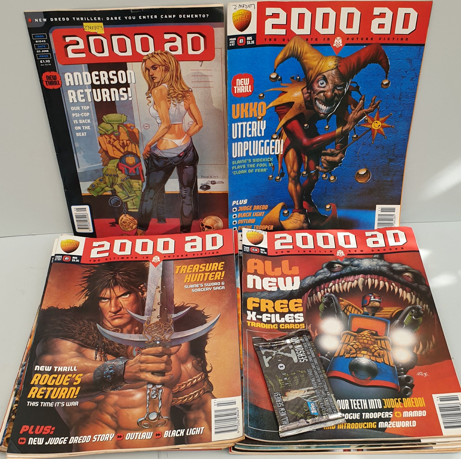 Vintage Parcel of 25 Collectable Comics 2000 AD Judge Dredd - Image 2 of 2