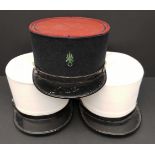 Vintage 3 x French Military Hats