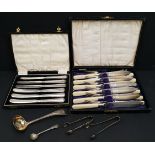 Vintage 2 x Boxed Flatware and Others