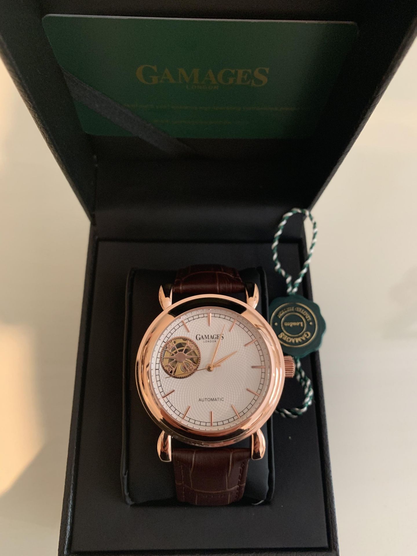 Limited Edition Hand Assembled GAMAGES Skylight Automatic Rose – 5 Year Warranty & Free Delivery