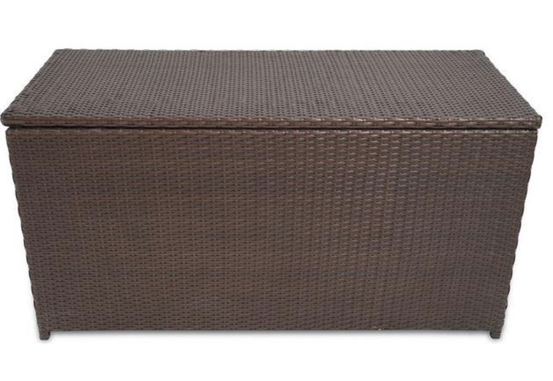 Luxury Black All Weather Rattan Storage Box