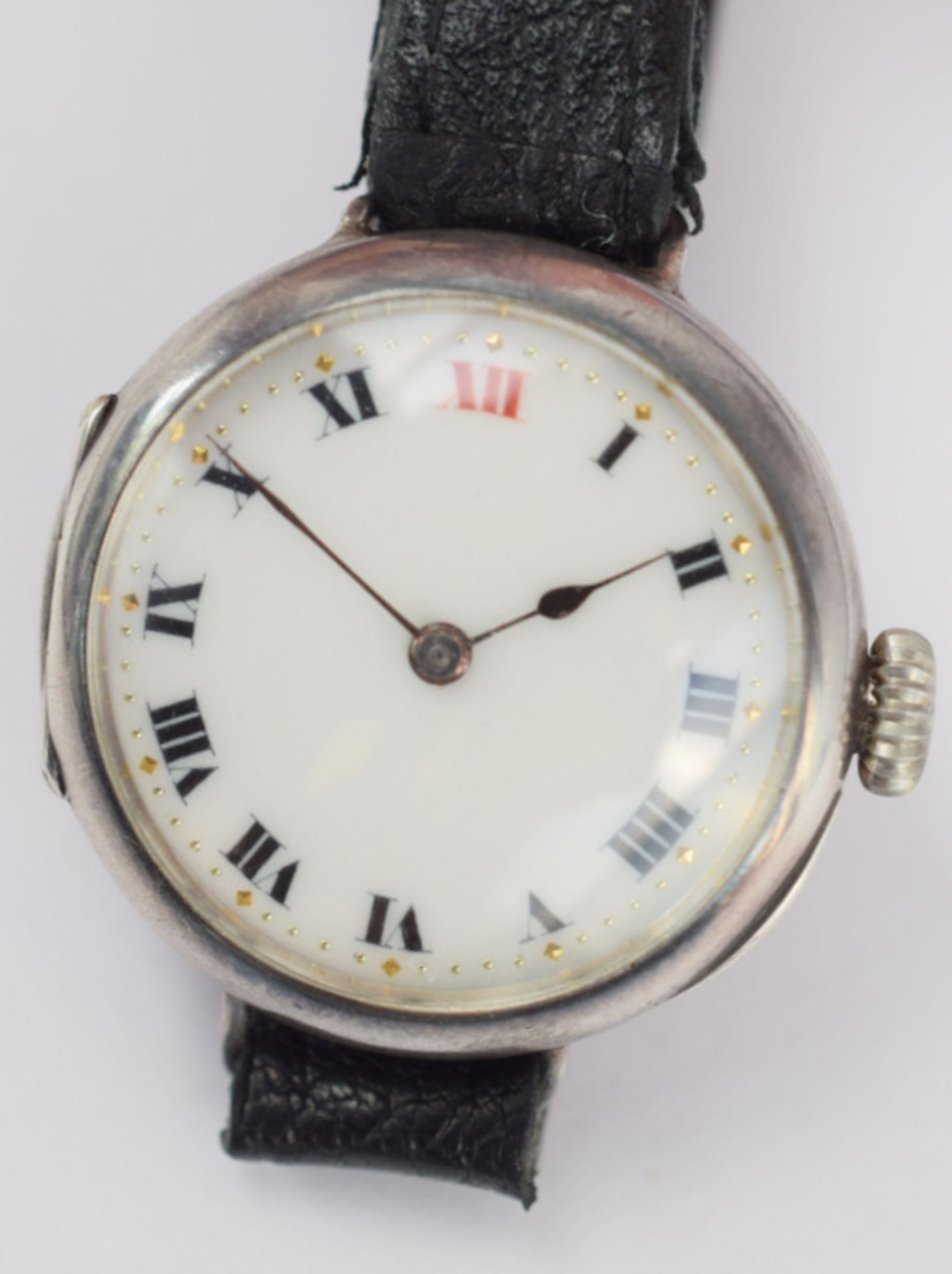 1916 Rolex Silver Trench Watch. - Image 5 of 7