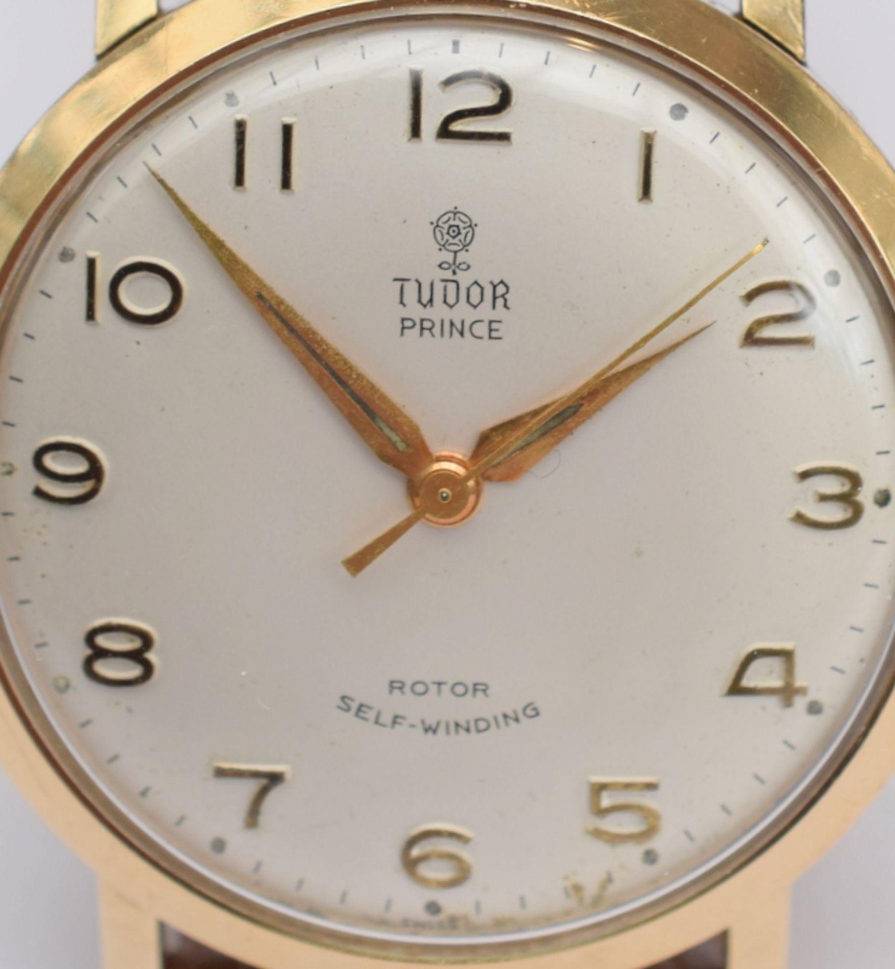 Rolex Tudor Prince 9ct Gold Watch - Image 5 of 10