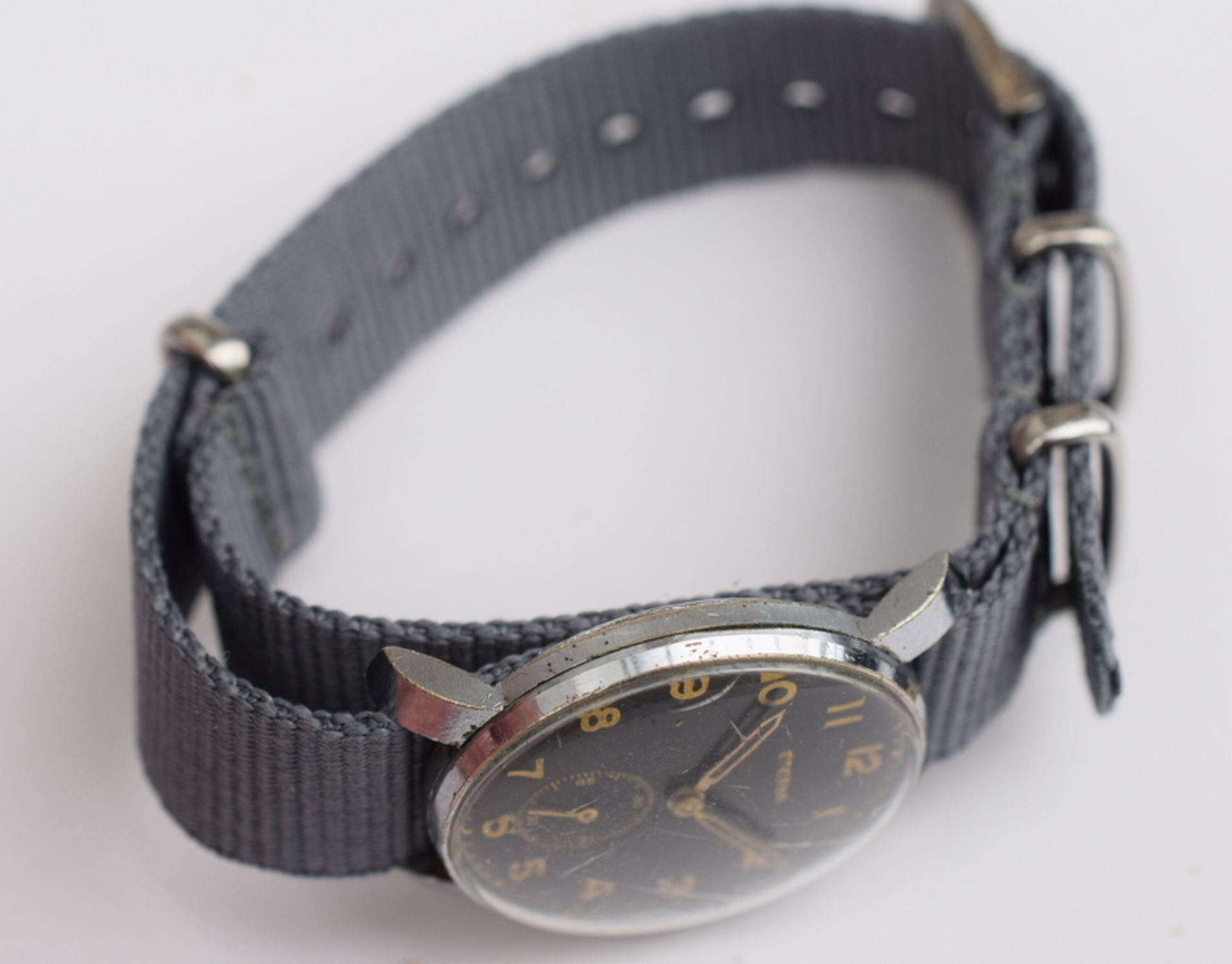 WW2 Era Eterna Dirty Dozen Style Wristwatch - Image 4 of 5