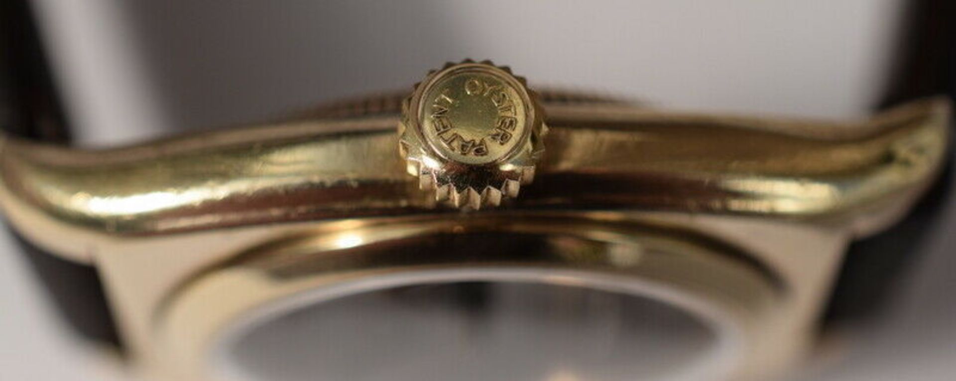 Rare Black Dial Rolex Oyster Viceroy 9ct Gold 1933 Chronometer - Image 9 of 11