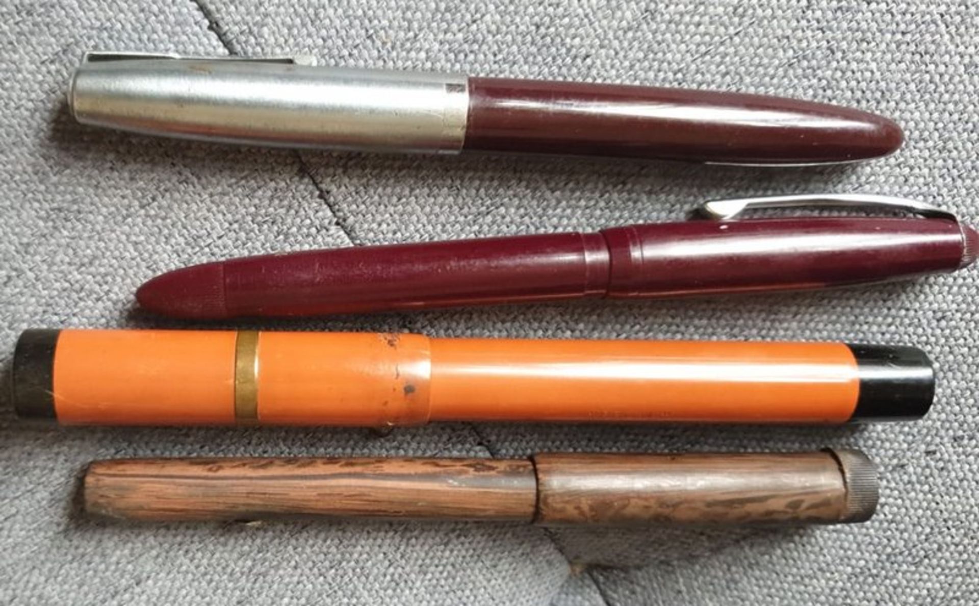 Collection Of Four Fountain Pens