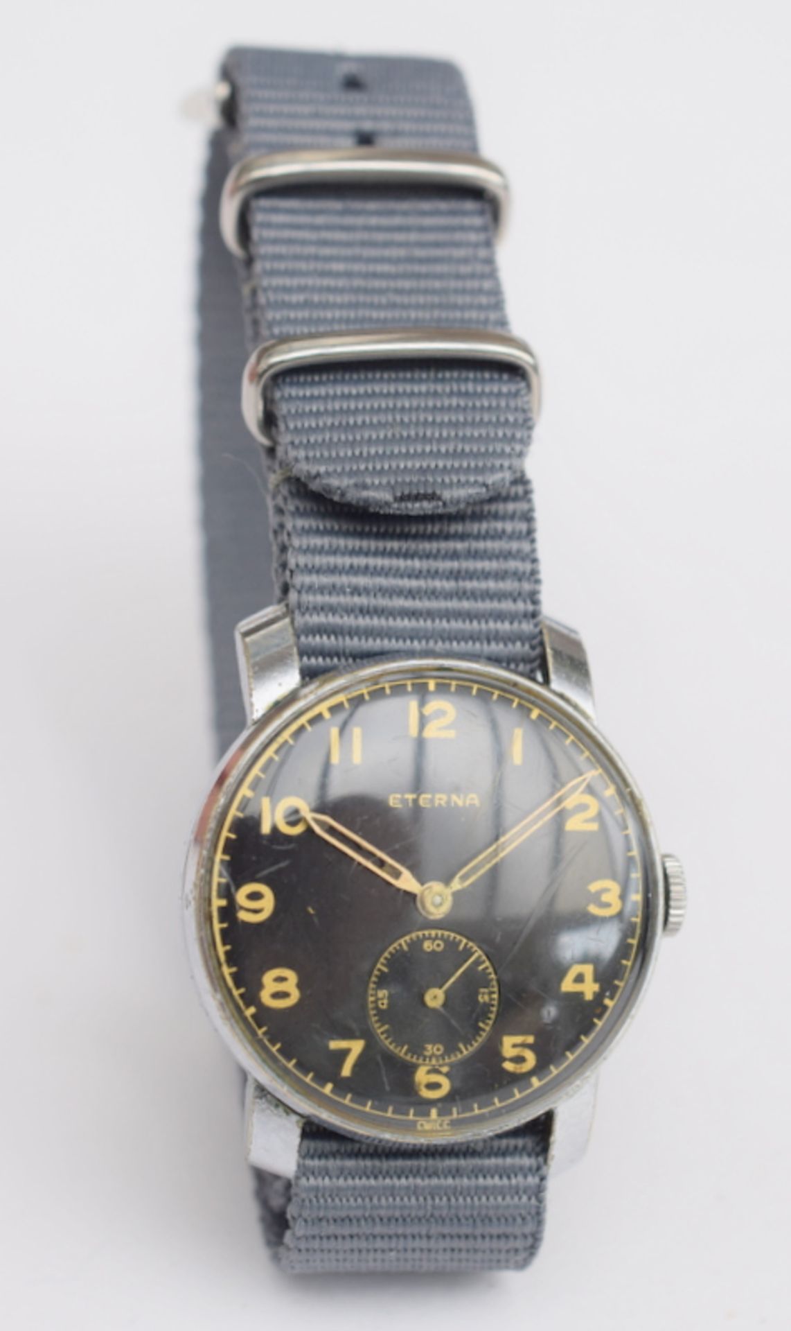 WW2 Era Eterna Dirty Dozen Style Wristwatch - Image 2 of 5
