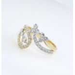 IGI Certified 18 K / 750 Yellow Gold Diamond Ring