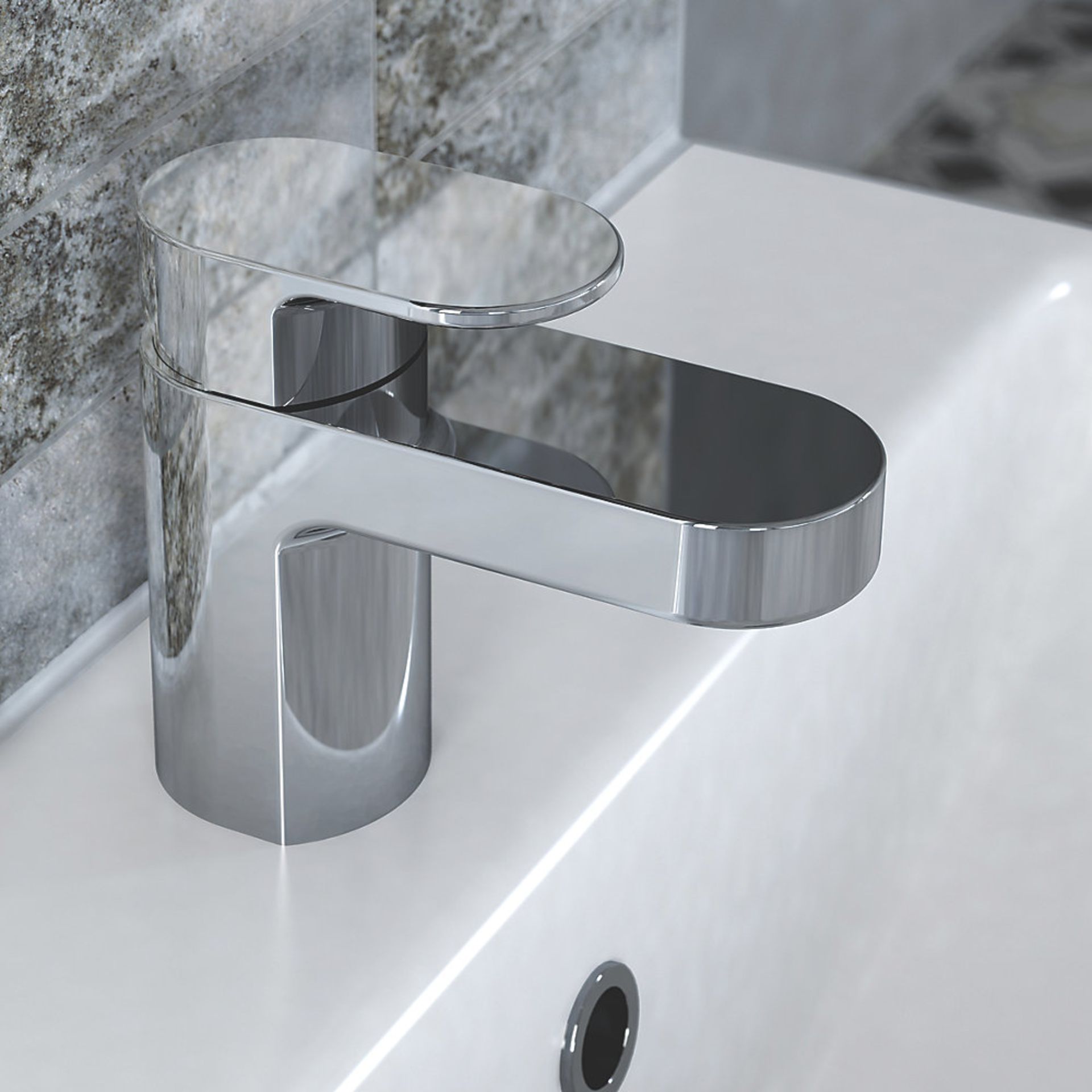 (PP39) Bristan Frenzy Basin Mono Mixer Tap. Chrome-plated brass. Ceramic disc technology ensure...