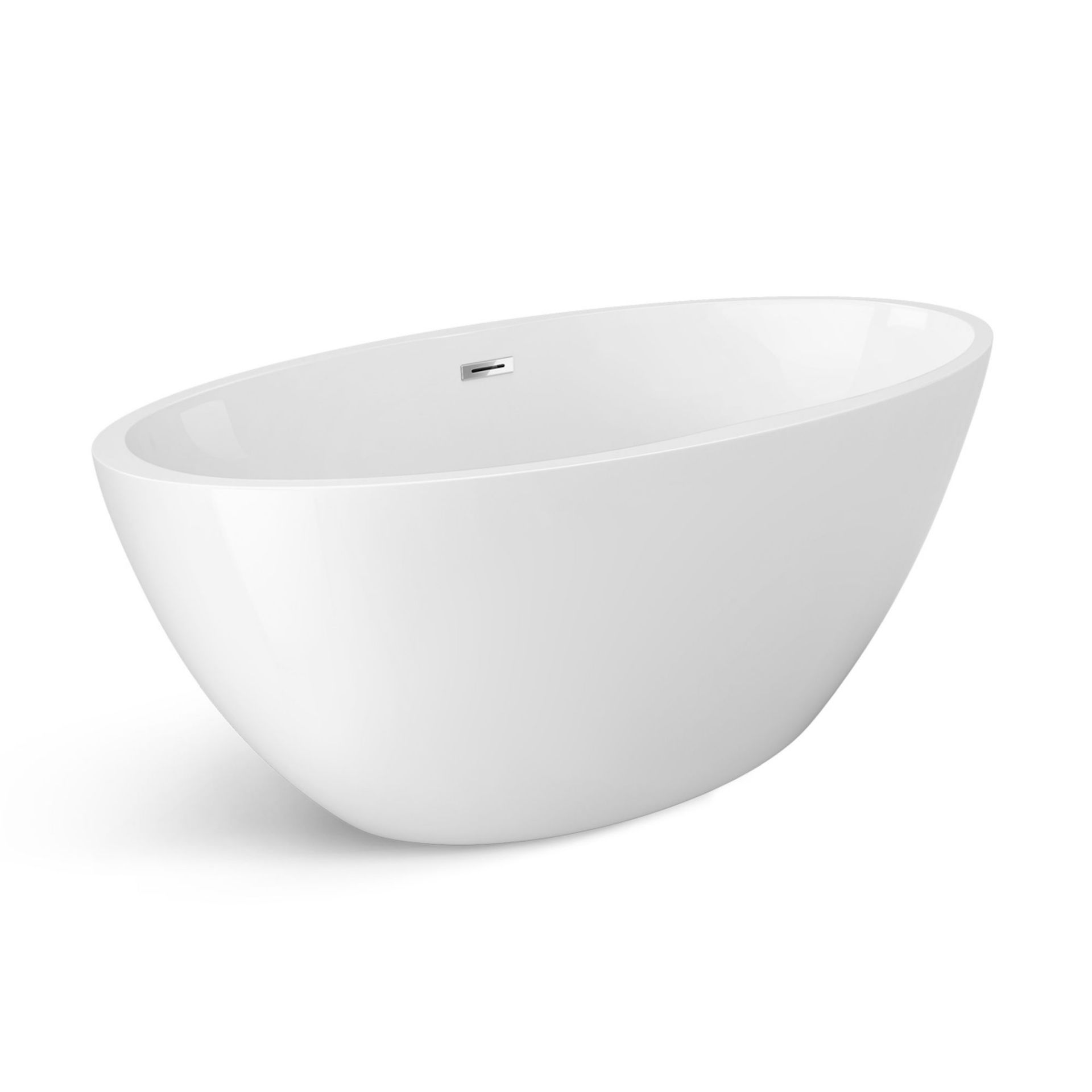 (PP4) 1500x720mm Belle Freestanding Bath. Manufactured from high quality gloss acrylic for a l... - Image 2 of 4