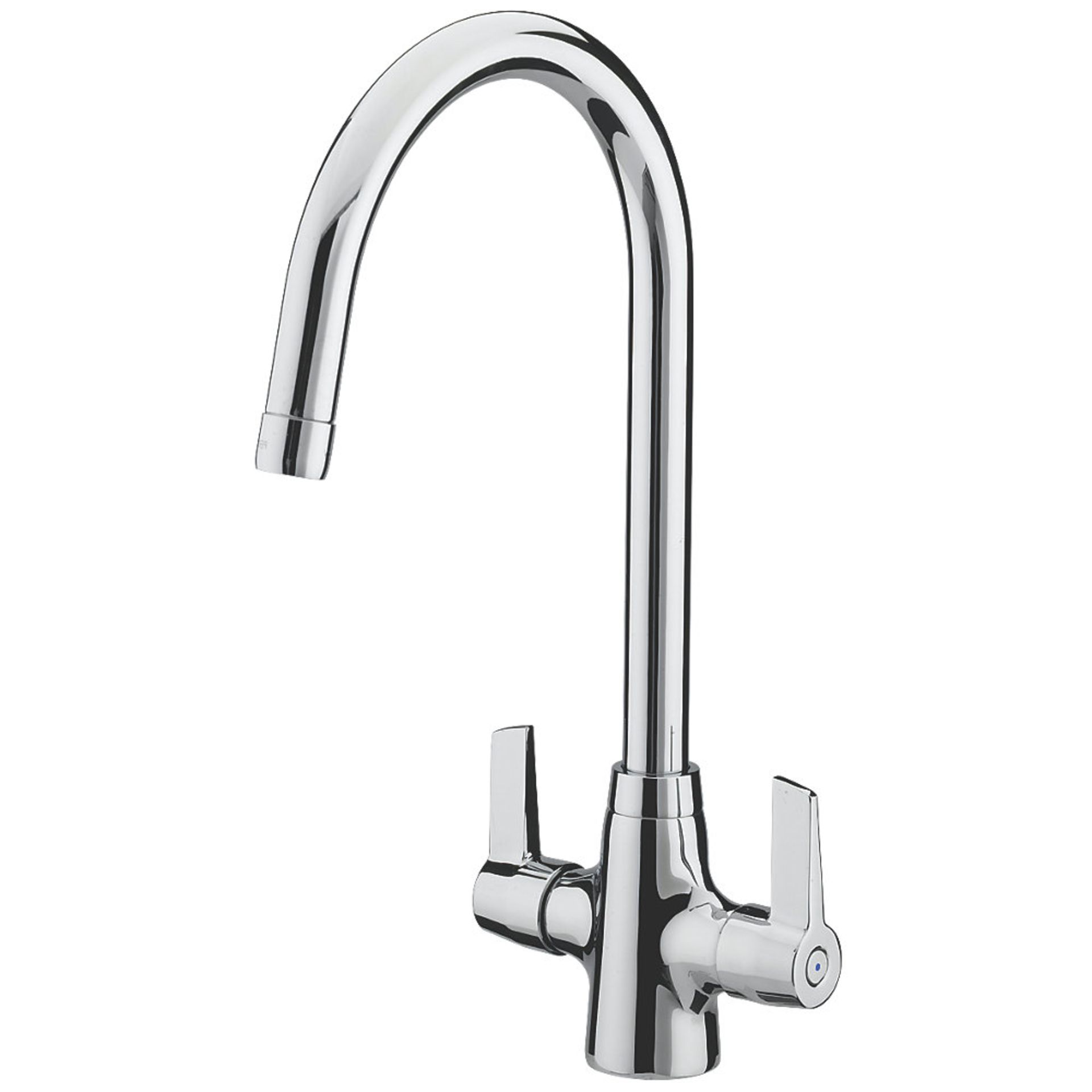 (PP38) Bristan Echo Easyfit Mono Mixer Kitchen Tap Chrome. Chrome-plated. Bristans popular Echo... - Image 2 of 3