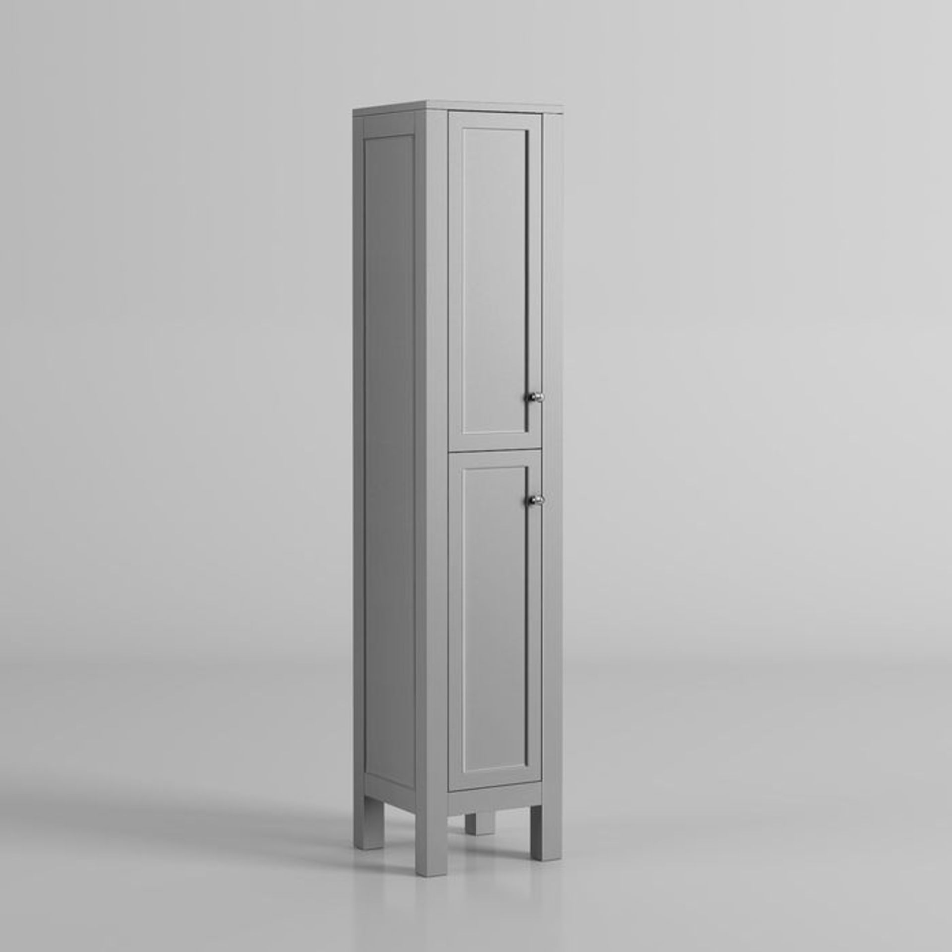 (PP183) 1600mm Melbourne Grey Tall Storage Unit - Floor Standing. RRP £399.99. Providing a pra... - Image 3 of 4