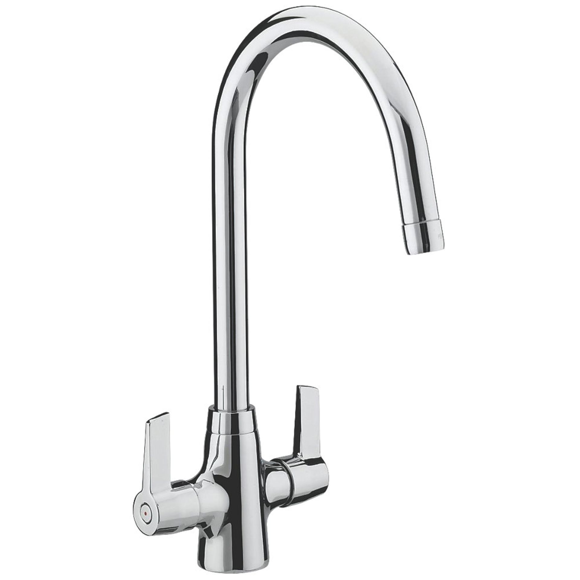 (PP38) Bristan Echo Easyfit Mono Mixer Kitchen Tap Chrome. Chrome-plated. Bristans popular Echo... - Image 3 of 3