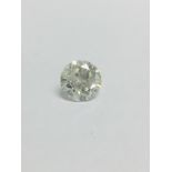 3.34ct Round Brilliant cut Natural Diamond,I colour,si3 clarity