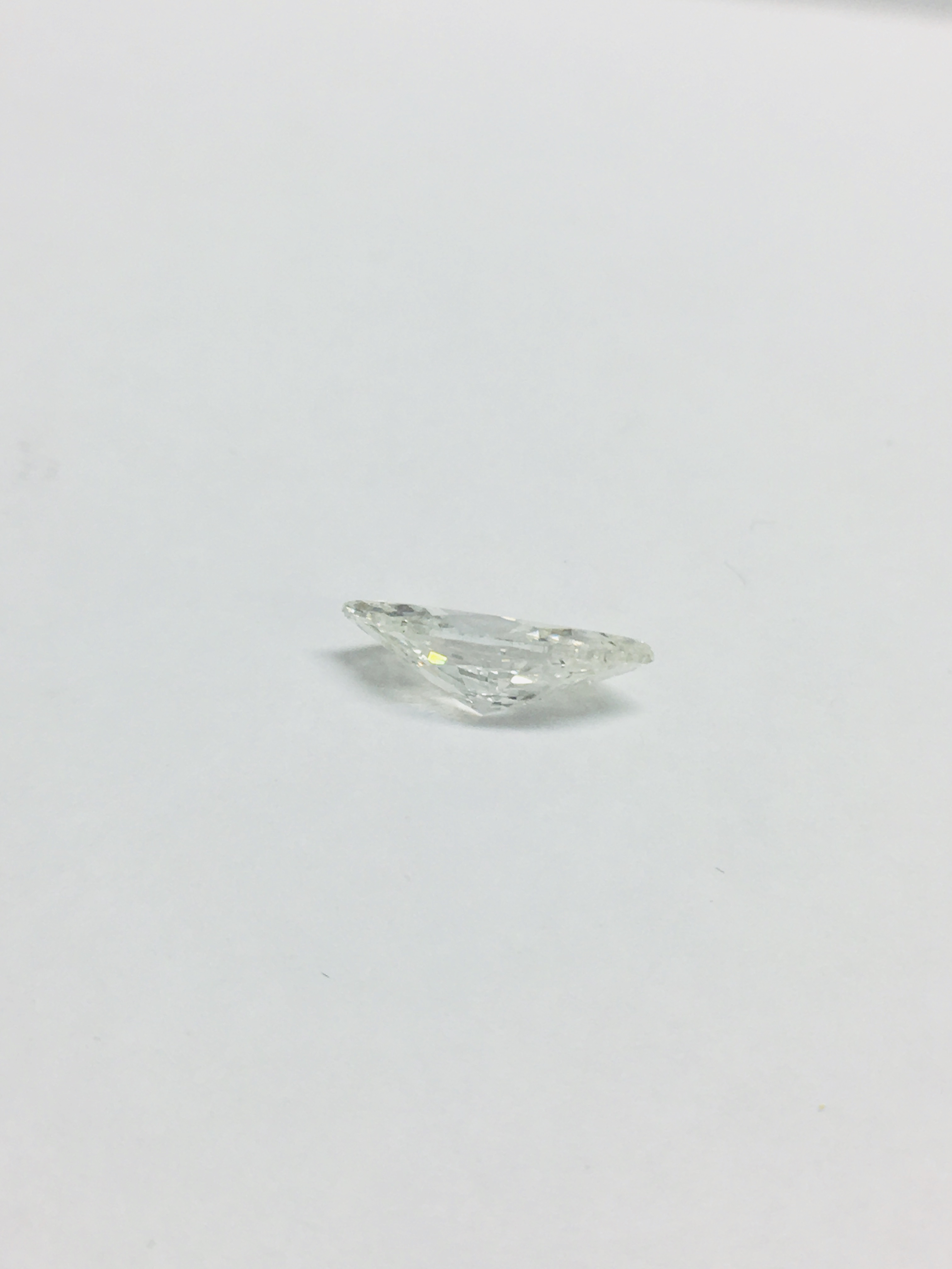 1.23ct Marquis cut Natural Diamond,H colour,si2 clarity - Image 5 of 5