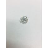 1.20ct Round Brilliant cut diamond,H colour,si3 clarity,very good cut,clarity enhanced