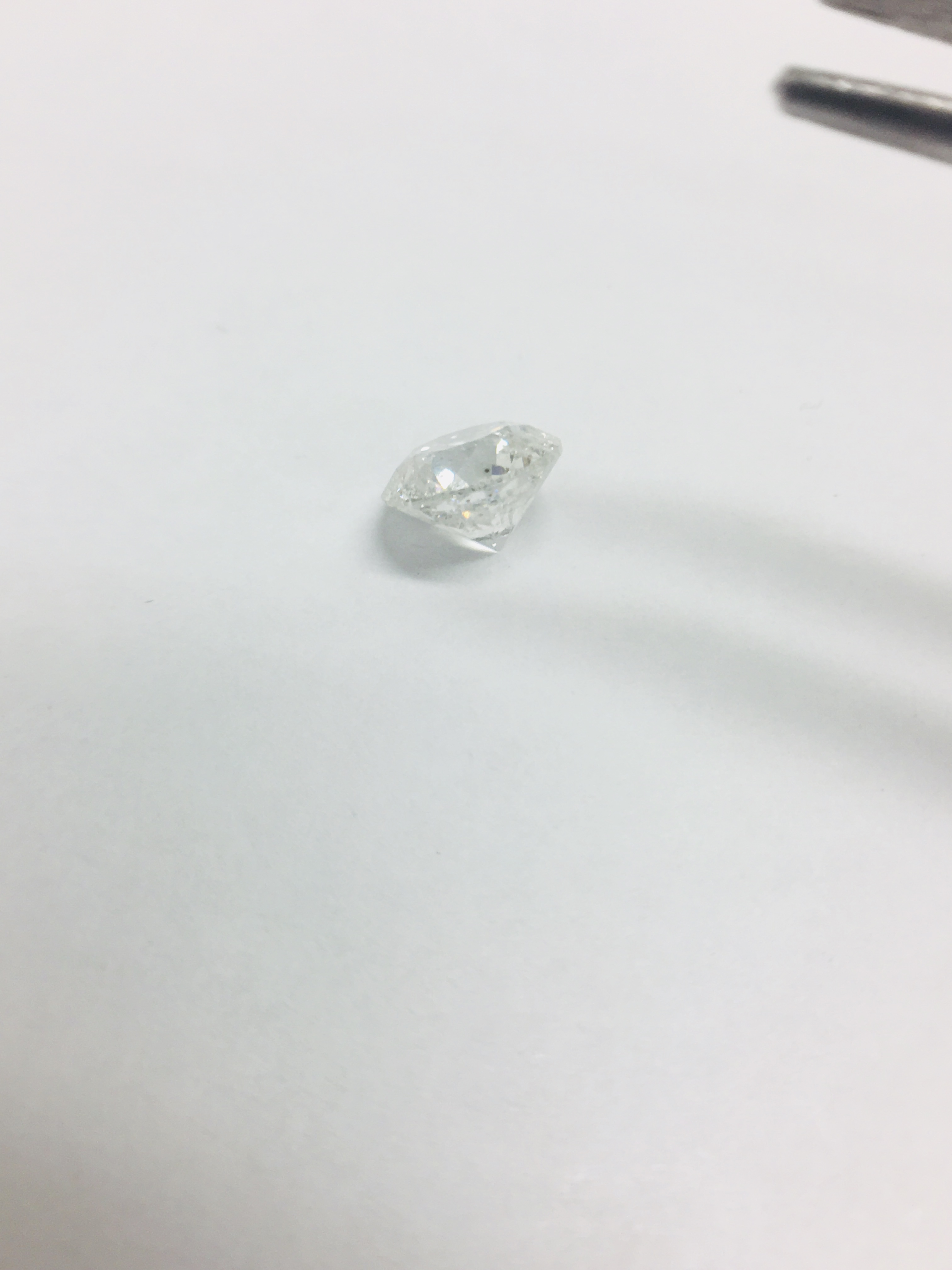 1.20ct Round Brilliant cut diamond,H colour,si3 clarity,very good cut,clarity enhanced - Image 2 of 2