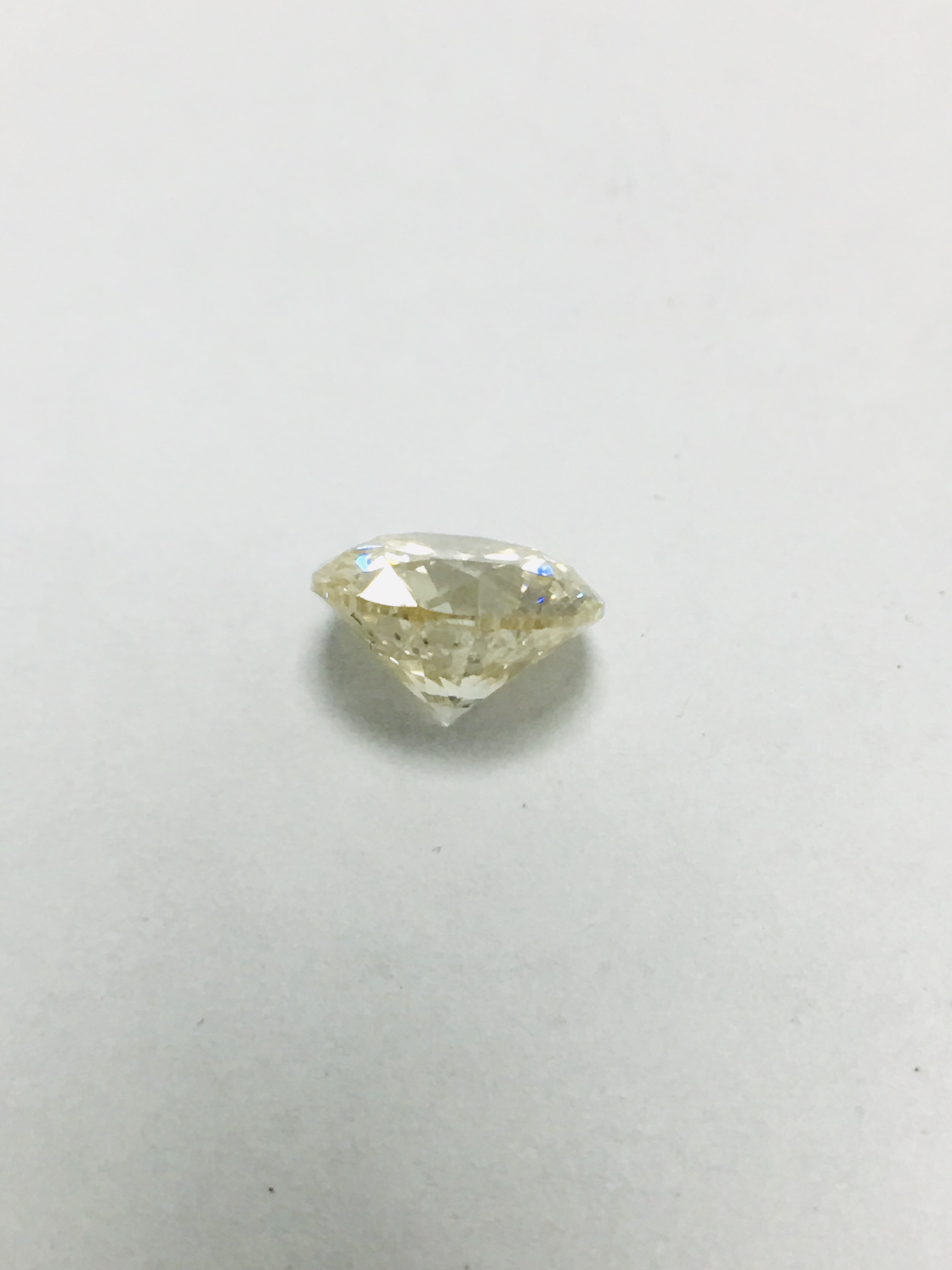 1.55ct Natural Brilliant cut DiamondSI2 clarity,K colour,EGL certification,EGL1516734443 - Image 3 of 5