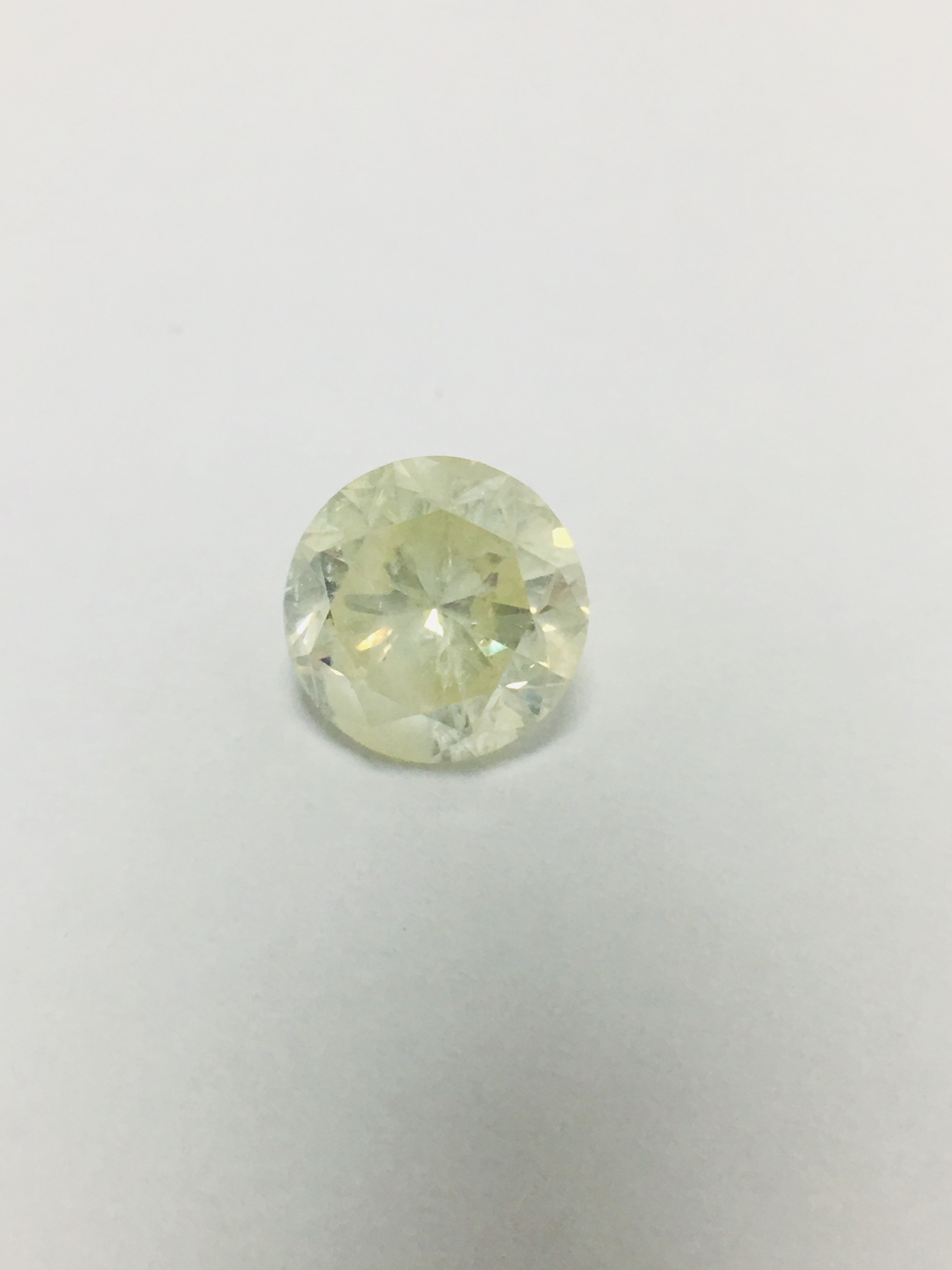 2.25ct round Brilliant cut natural diamond,M colour,i3 clarity, - Image 3 of 3