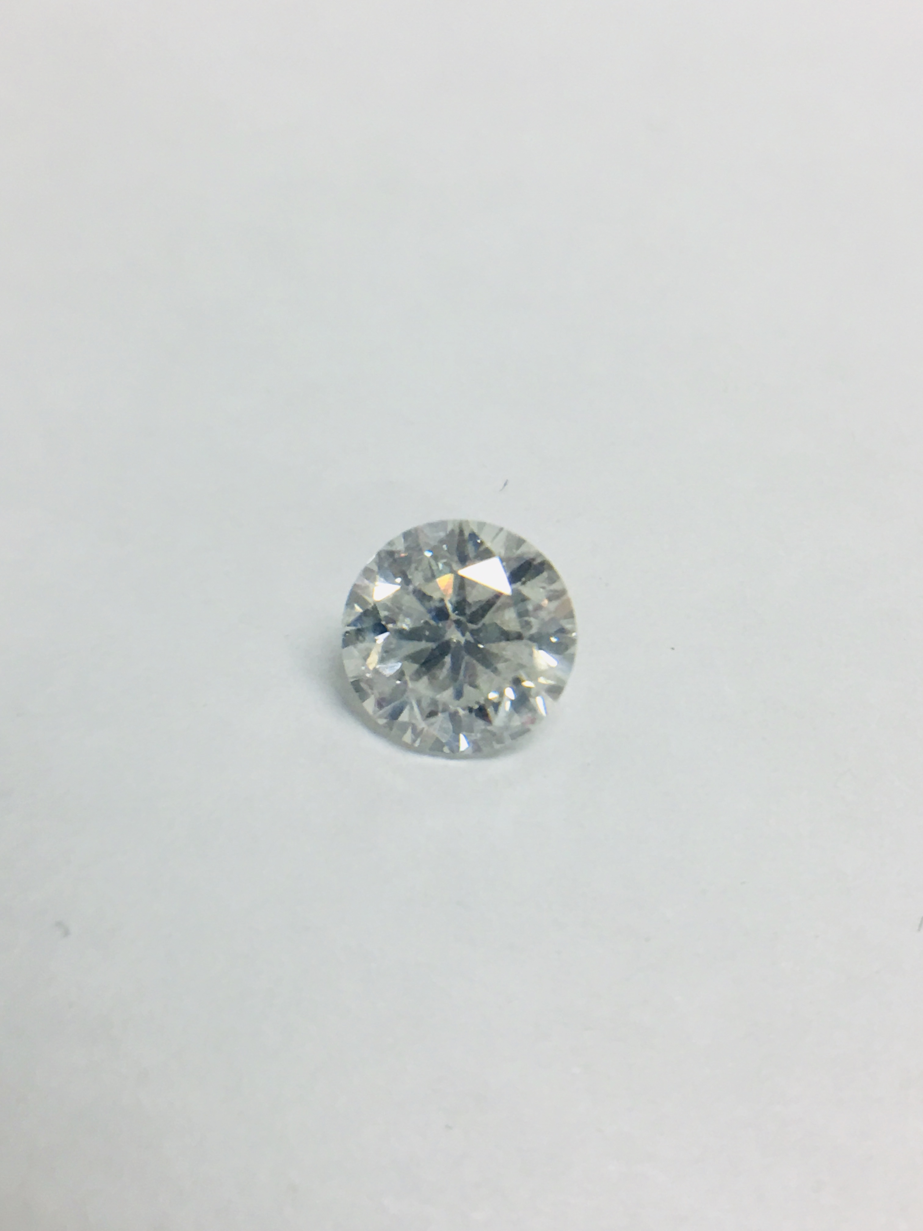 1.01ct Round Brilliant cut diamond - Image 3 of 3