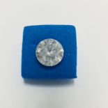 1.80ct Natural Brilliant cut diamond,H colour,si3 clarity,no treatment