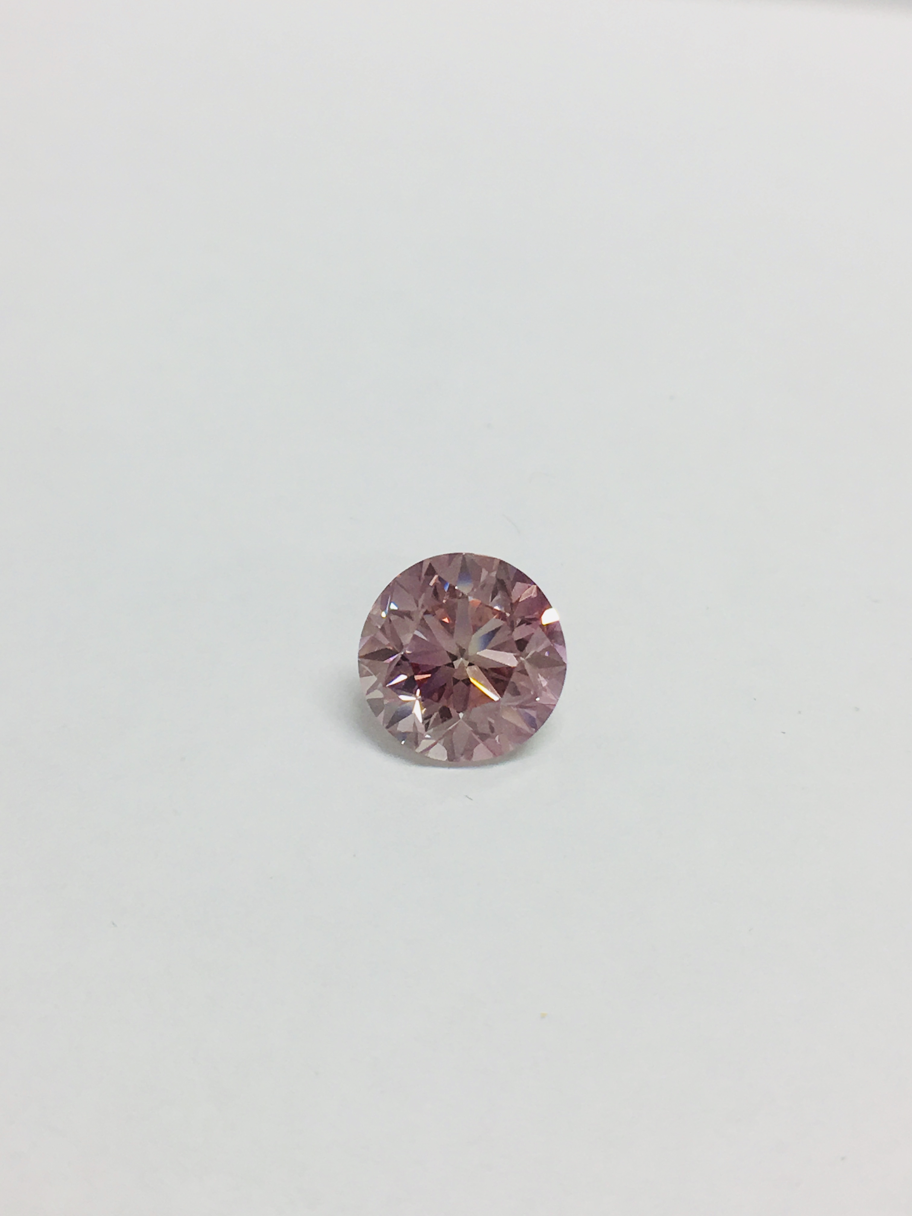 2.04ct Pink Brilliant cut Natural Diamond,GIA certification 6173645004
