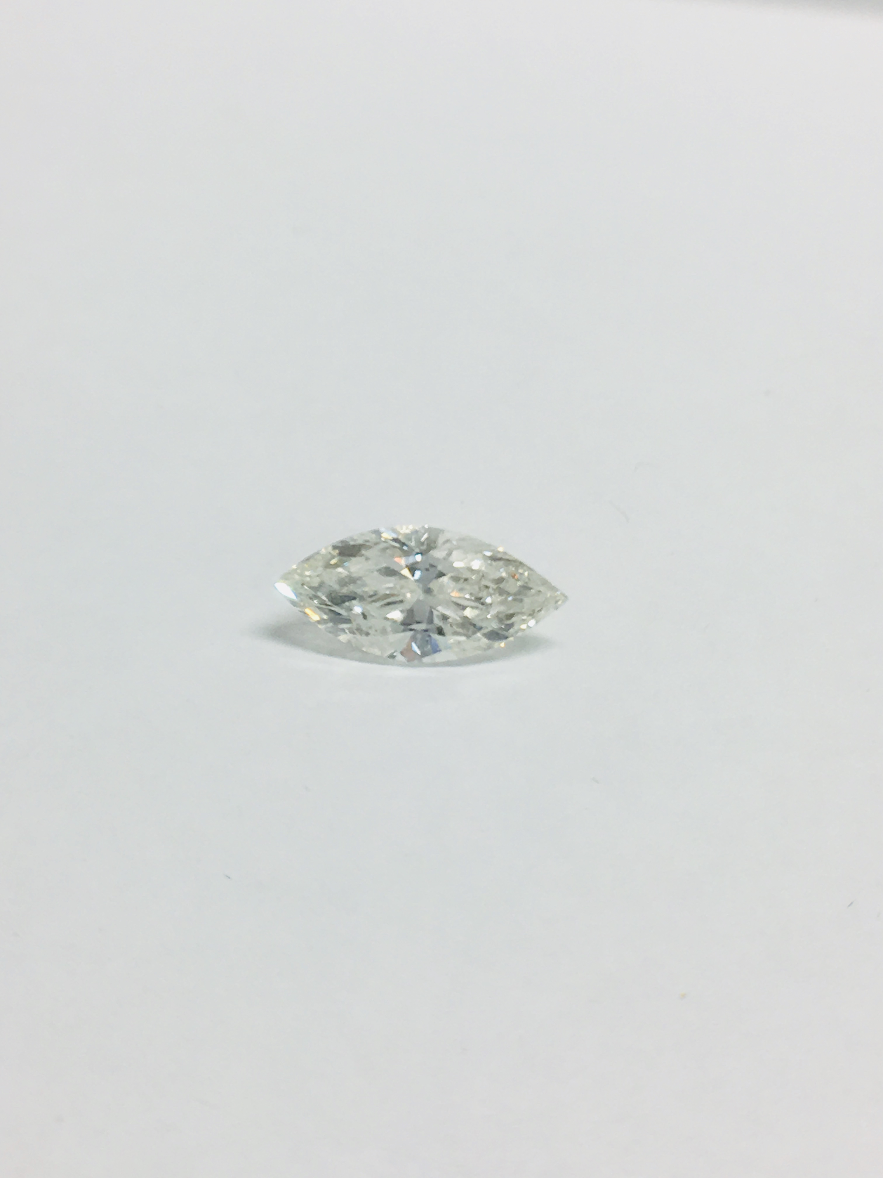 1.23ct Marquis cut Natural Diamond,H colour,si2 clarity