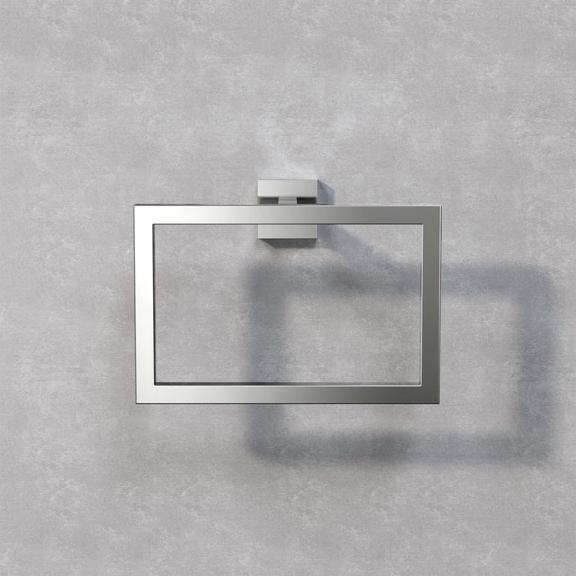 (G18) Jesmond Towel Ring Finishes your bathroom with a little extra functionality and style Made - Image 3 of 4