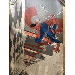 Doaly Spiderman signed print