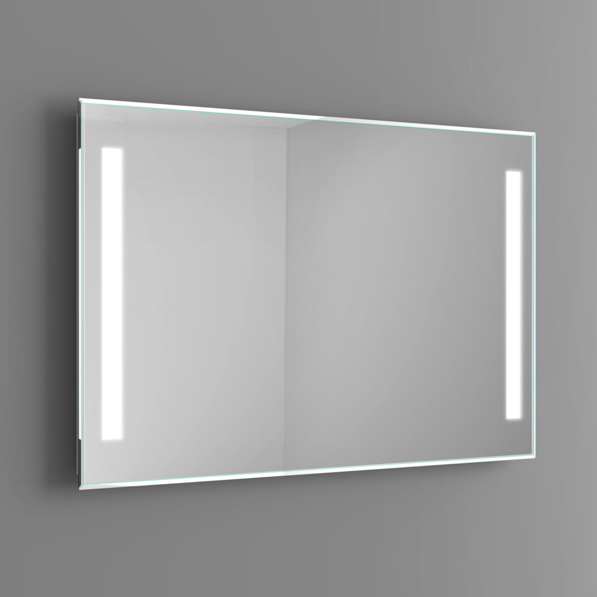 (AD14) 1000x600mm Omega Illuminated LED Mirror. RRP £349.99. Flattering LED lights provide a warm - Bild 3 aus 3