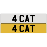 4 CAT on DVLA retention, ready to transfer