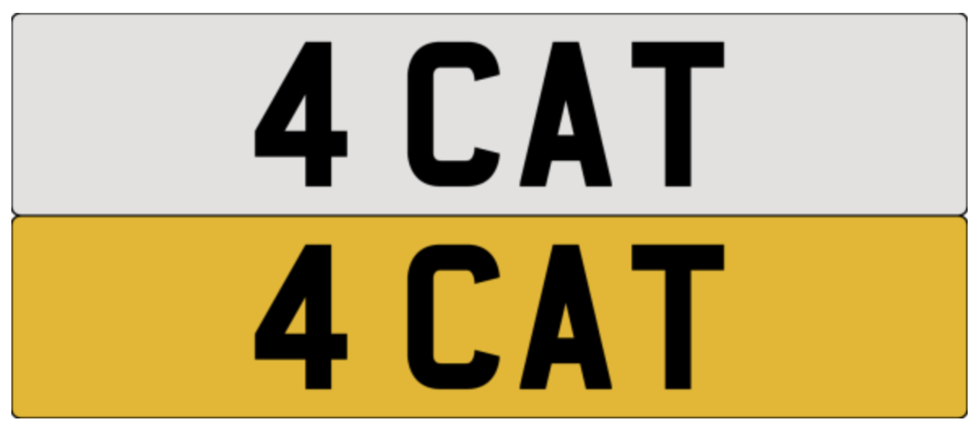 4 CAT on DVLA retention, ready to transfer