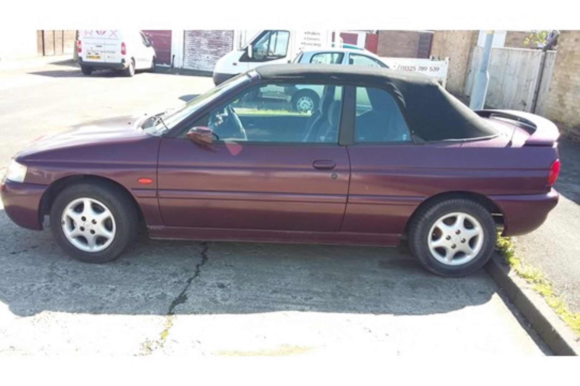 Ford Escort Ghia Cabriolet, Convertible