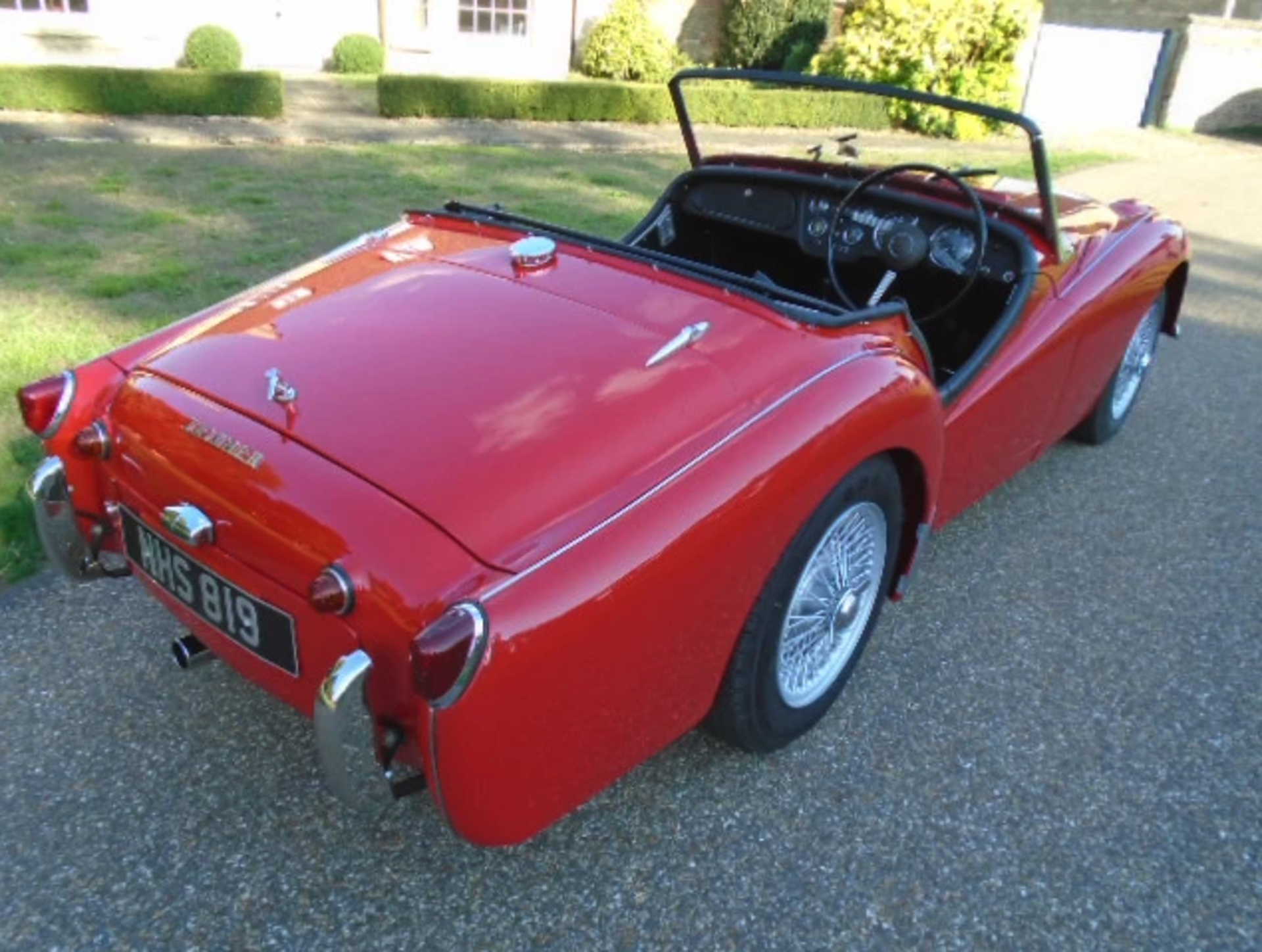 1958 Triumph TR3A, Stunning roadster. - Image 9 of 9